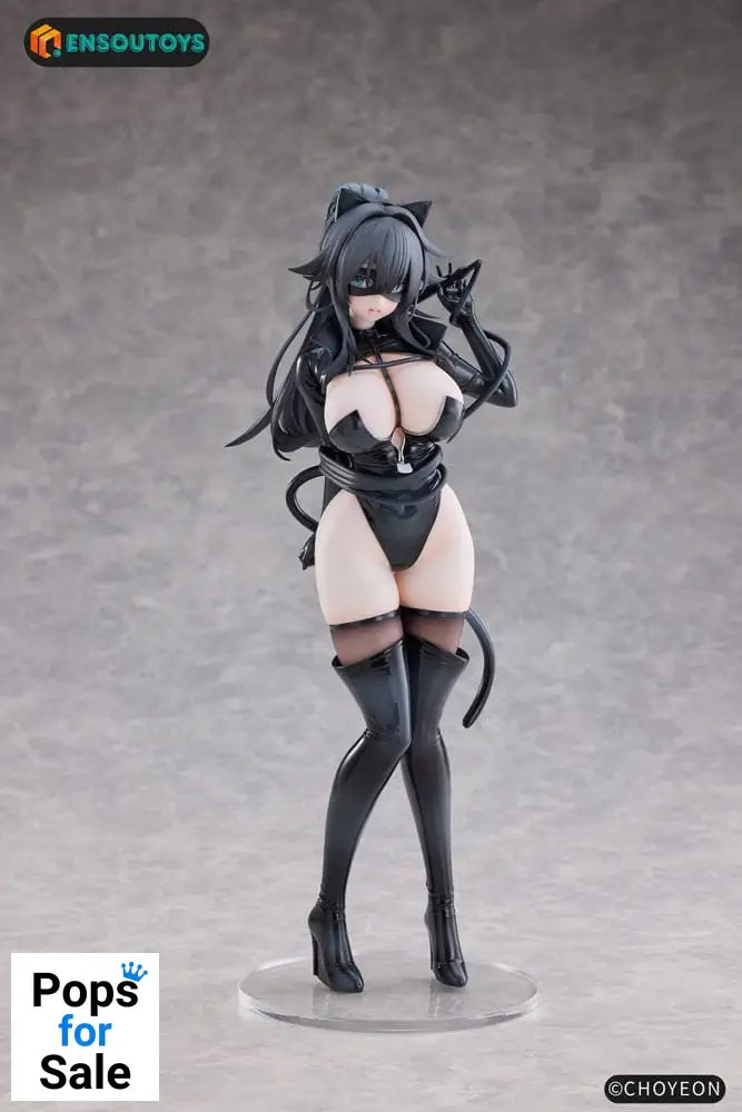 K Pring Original Character Statue 1/6 Cat Woman Happy-chan 27 cm