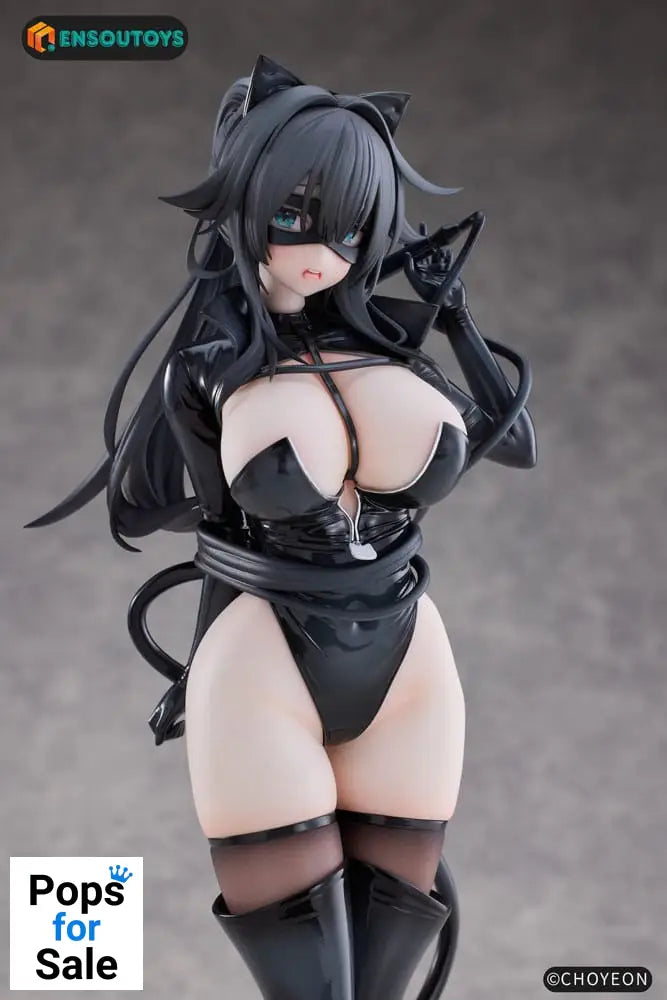 K Pring Original Character Statue 1/6 Cat Woman Happy-chan 27 cm