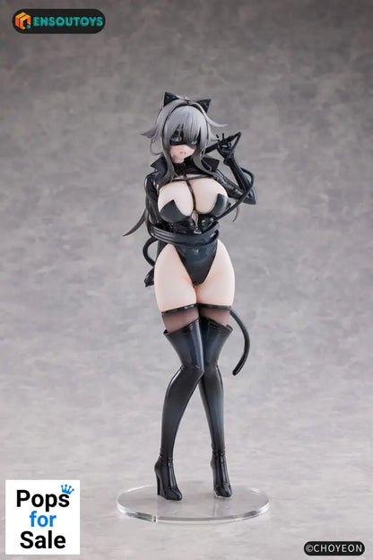 K Pring Original Character Statue 1/6 Cat Woman Happy-chan Different Color Edition 27 cm