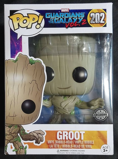 202 Groot  10 Inch  Marvel Guardians of the Galaxy 2 Funko POP - Box Damaged