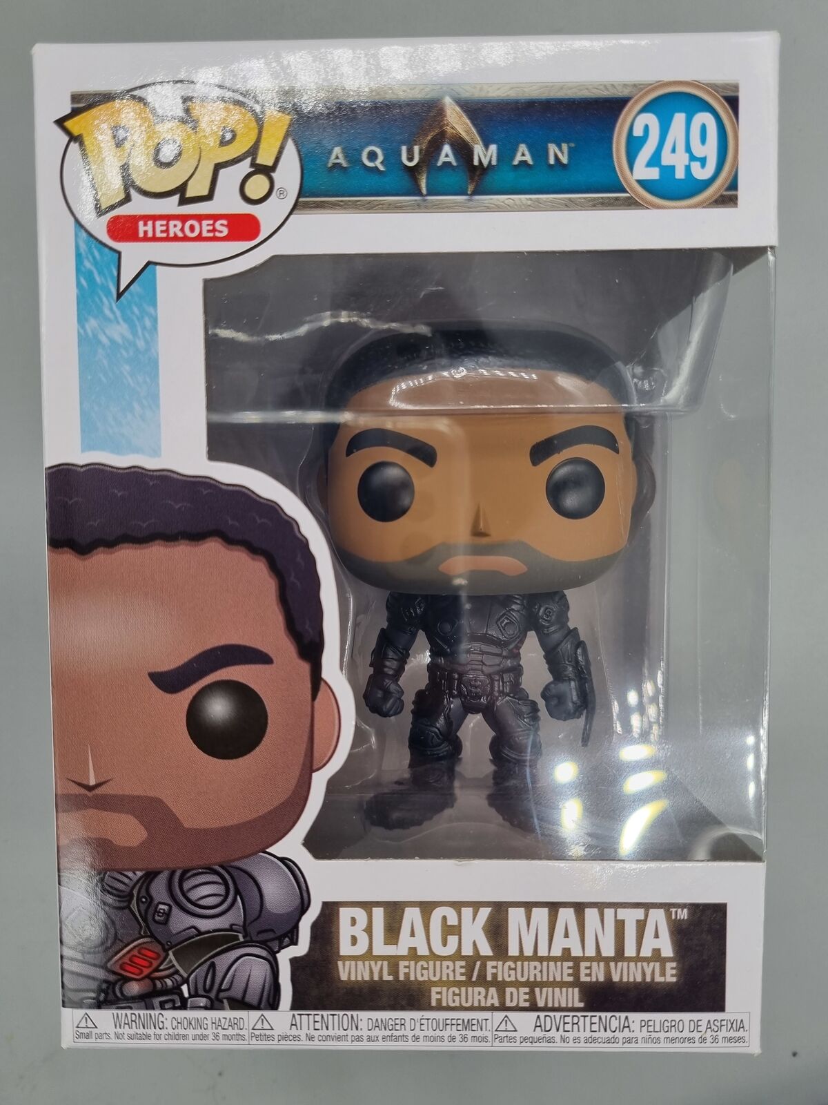 249 Black Manta (Unmasked) - DC Aquaman Funko POP