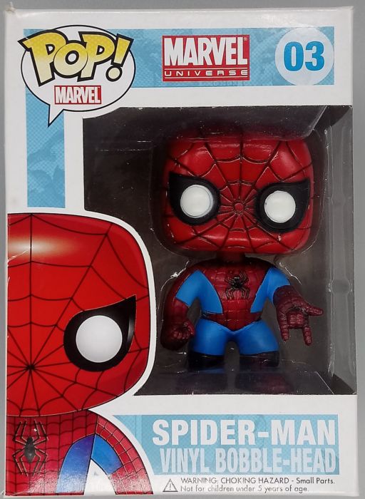 #03 Spider-Man - Marvel - Box Damaged Funko POP