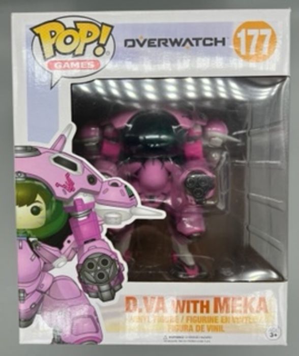 177 D.Va with MEKA - 6 Inch - Overwatch - Box Damaged Funko POP