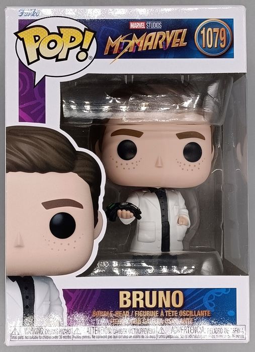 1079 Bruno - Marvel Ms. Marvel - Funko POP - Box Damaged