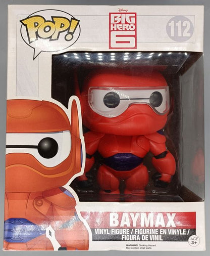 #112 Baymax (Armored) - 6 Inch - Disney Big Hero 6 - Box Damaged Funko POP