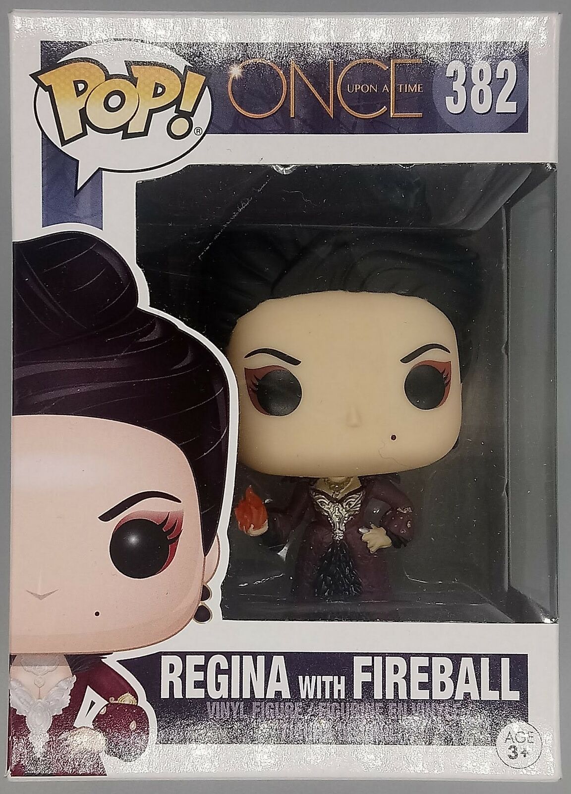382 Regina with Fireball - Once Upon a Time Funko POP - Box Damaged