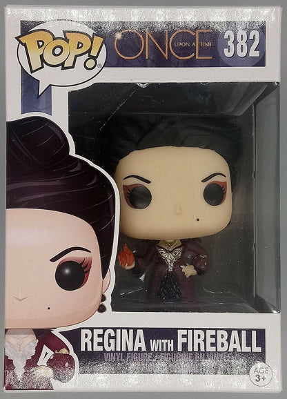 382 Regina with Fireball - Once Upon a Time Funko POP - Box Damaged