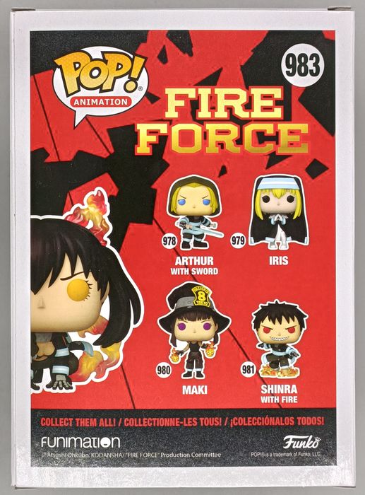 #983 Tamaki - Glow - Fire Force Funko POP