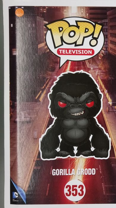 #353 Gorilla Grodd - 6 Inch - The Flash - 2016 Con Box Damaged Funko POP