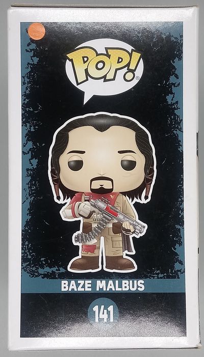#141 Baze Malbus - Star Wars Rogue One - Box Damaged Funko POP