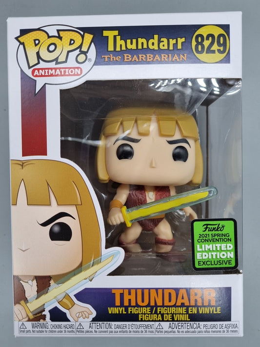 #829 Thundarr The Barbarian - 2020 Con Exclusive Funko POP
