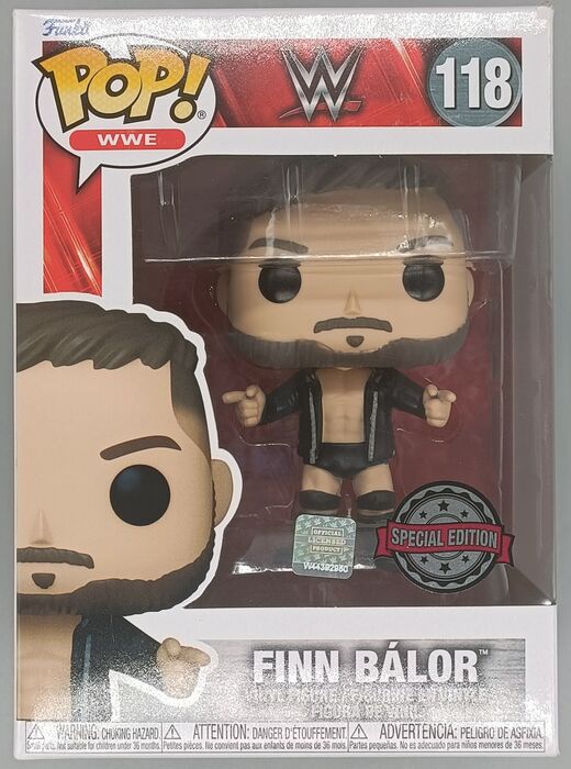 #118 Finn Balor (Balor Club) - WWE - Box Damaged Funko POP