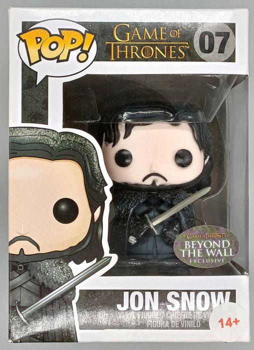 #07 Jon Snow (Beyond the Wall) - Game of Thrones Box Damaged Funko POP