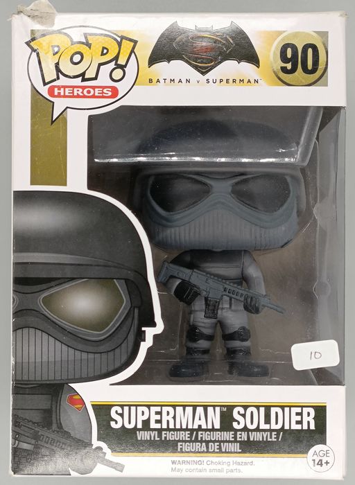 #90 Superman Soldier - DC Batman V Superman - Box Damaged Funko POP