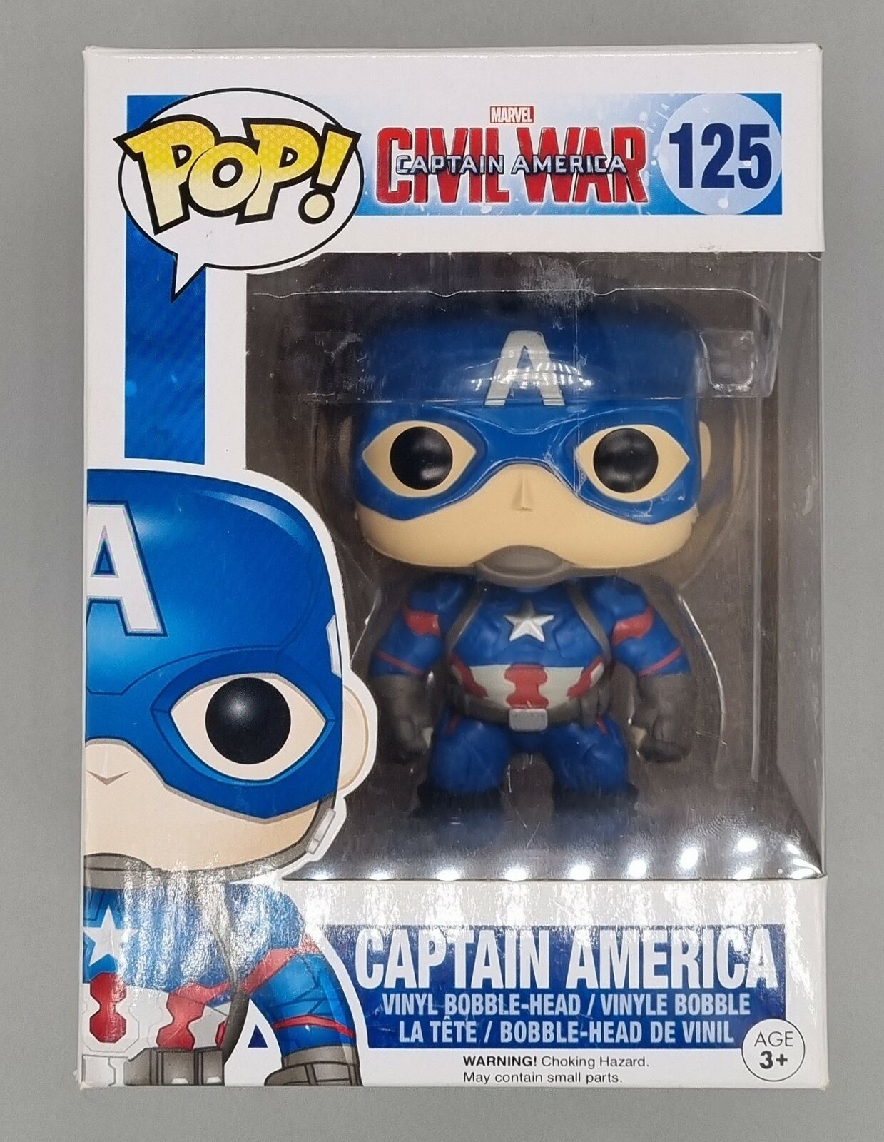 125 Captain America - Marvel Captain America Civil War Funko POP