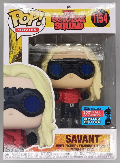 1154 Savant - Suicide Squad - 2021 Con - Funko POP - Box Damaged
