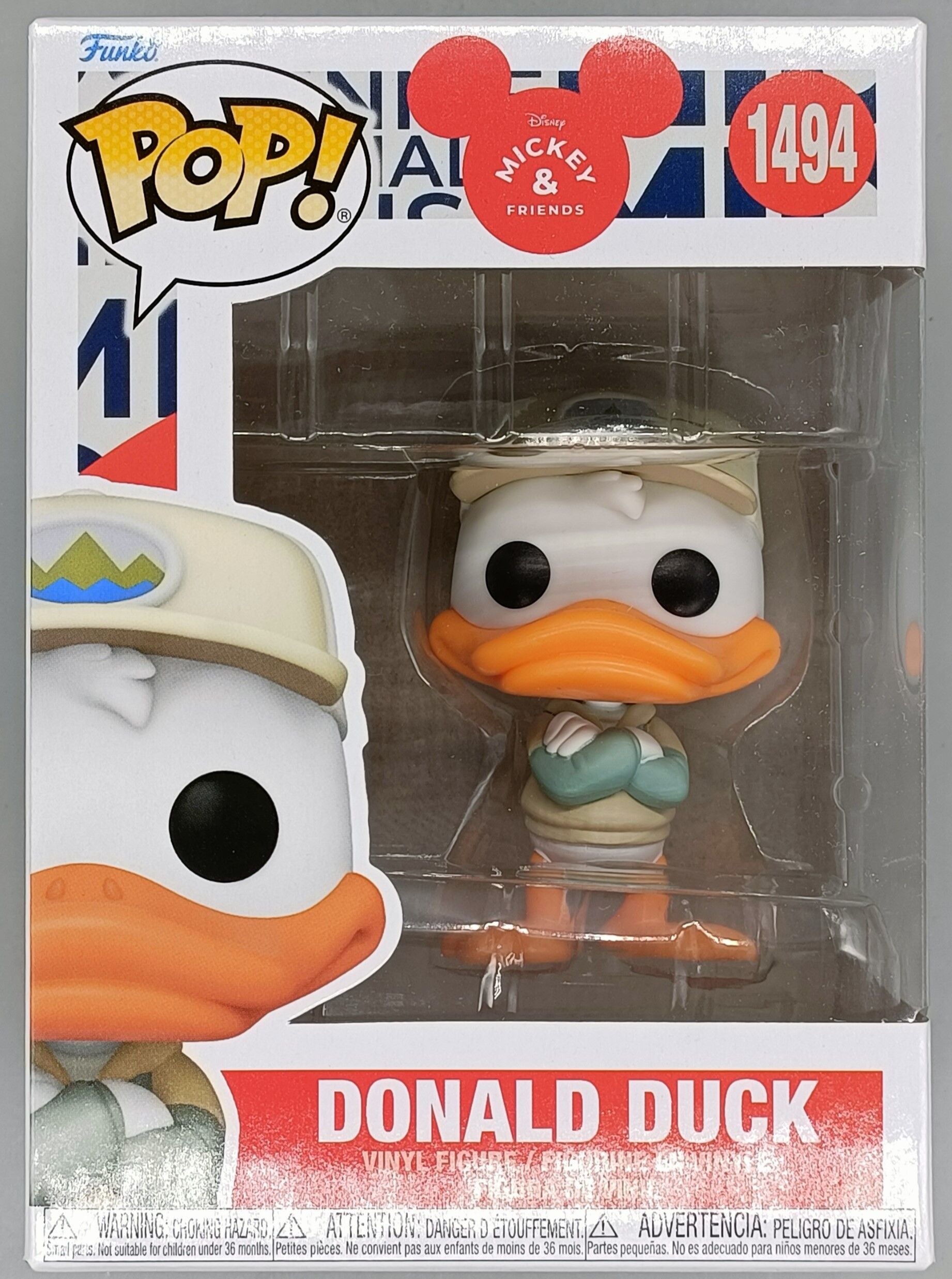 1494 Donald Duck - Disney Mickey & Friends - Box Damaged Funko POP