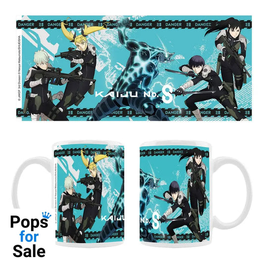 Kaiju No. 8 Ceramic Mug Kaiju No. 8, Reno Ichikawa, Soshiro Hoshina, Mina Ashira, Kikoru Shinomiya Season 2