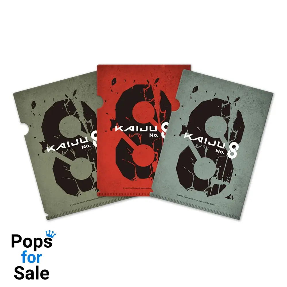 Kaiju No. 8 Clearfile 3-Set Season 2