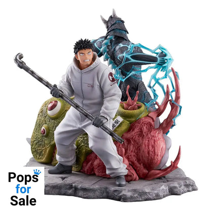 Kaiju No.8 SHIBUYA SCRAMBLE FIGURE PVC Statue 1/7 Kaiju No.8 & Kafka Hibino 29 cm