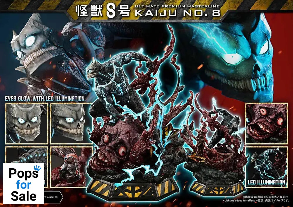 Kaiju No. 8 Ultimate Premium Masterline Series Statue 1/4 Kaiju No. 8 70 cm