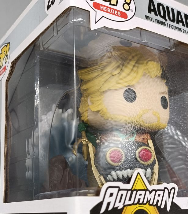 254 Aquaman - Deluxe - DC Jim Lee Funko POP - Box Damaged