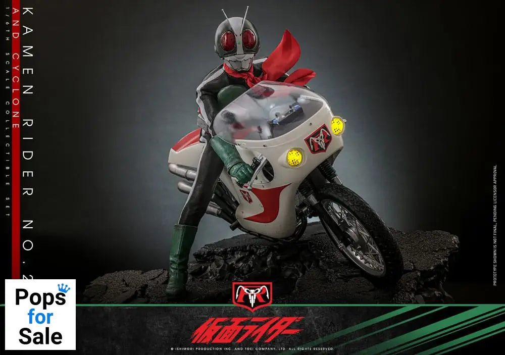 Kamen Rider 1/6 Kamen Rider No. 2 and Cylone 30 cm