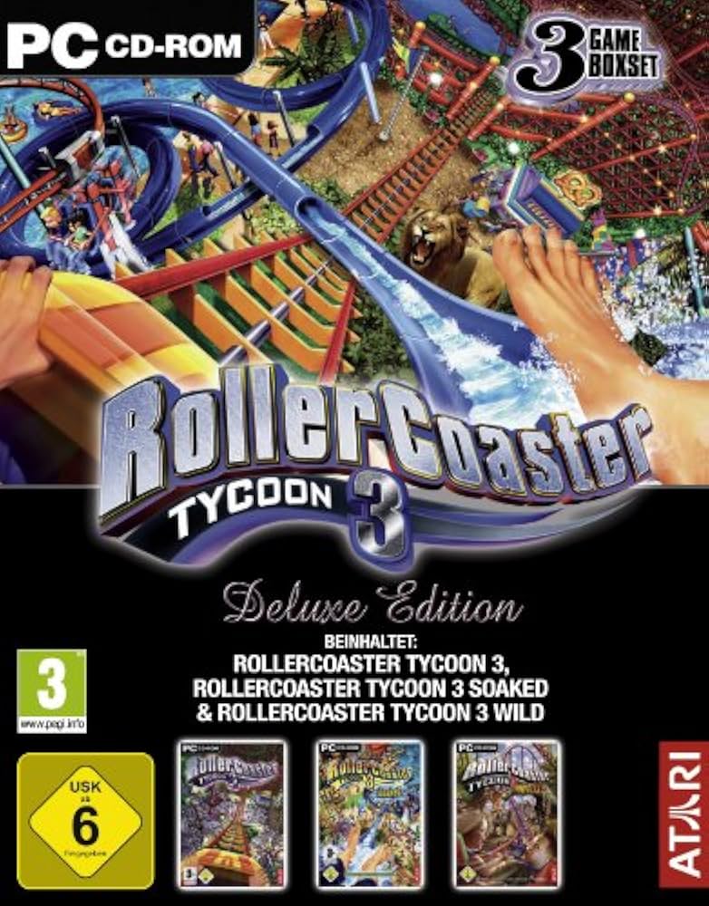 Rollercoaster Tycoon 3 Deluxe for Windows PC