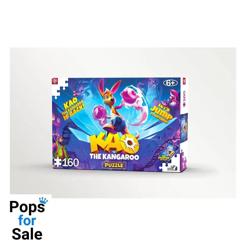 Kao The Kangaroo Kids Puzzle Kao is back (160 pieces)