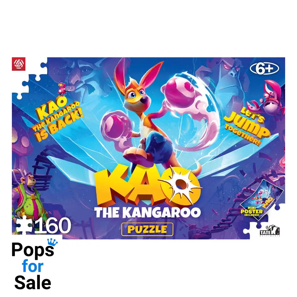 Kao The Kangaroo Kids Puzzle Kao is back (160 pieces)