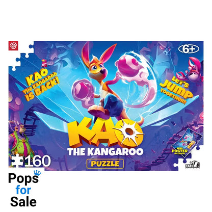 Kao The Kangaroo Kids Puzzle Kao is back (160 pieces)