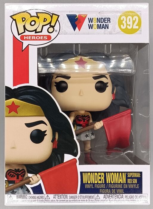 #392 Wonder Woman (Superman: Red Son) DC 80th Anniversary Funko POP