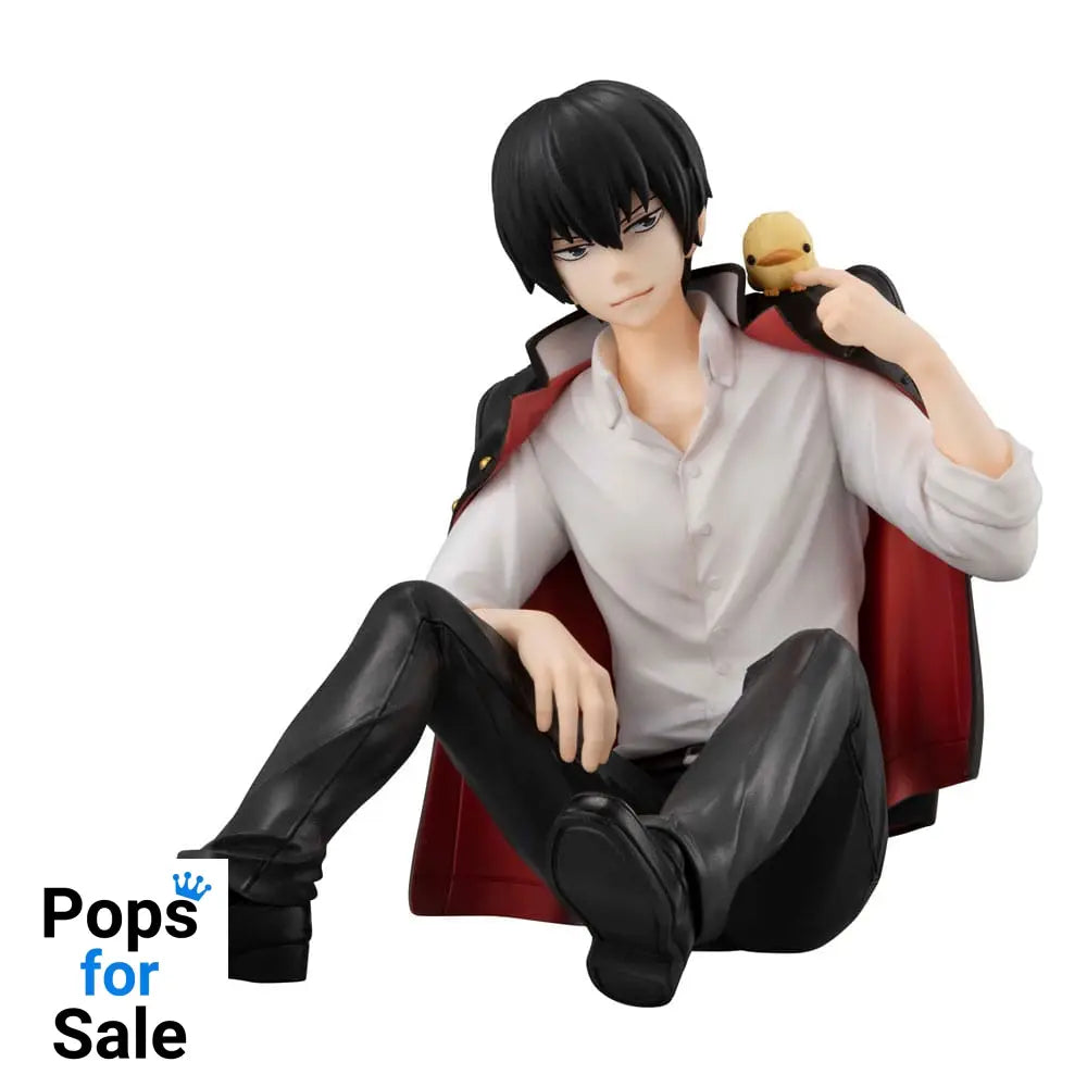 Katekyo Hitman Reborn! G.E.M. Series PVC Statue Hibari & Hibird Palm Size 8 cm Statues