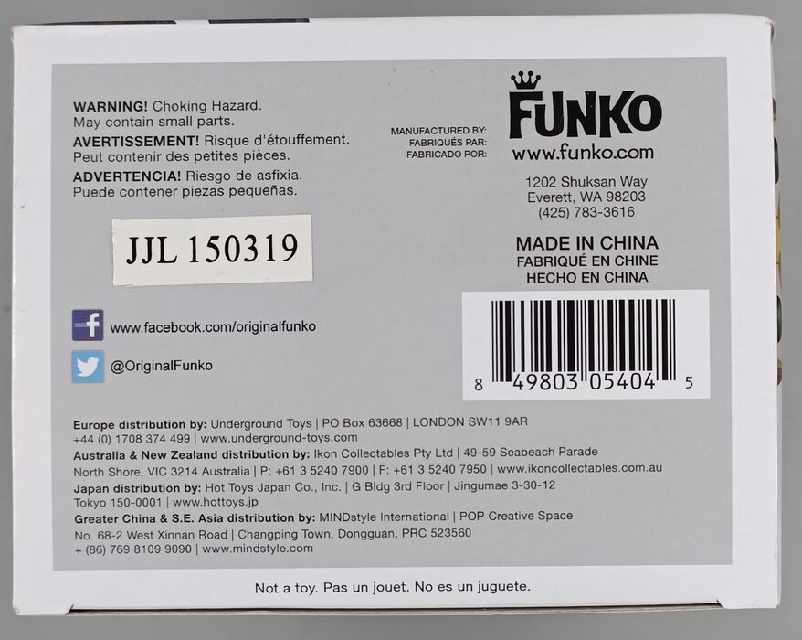 #215 Reverse Flash - The Flash - Box Damaged Funko POP