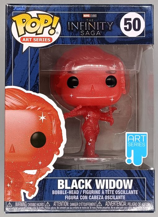 #50 Black Widow - Art Series - Marvel The Infinity Saga Funko POP