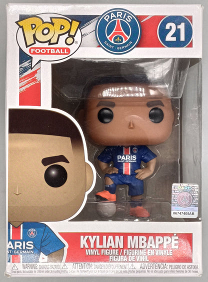 21 Kylian Mbappé - PSG Paris Saint Germain - Box Damaged Funko POP