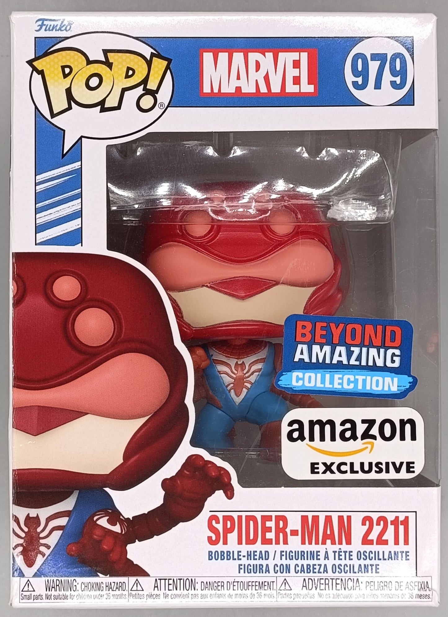 979 SpiderMan 2211 - Marvel Beyond Amazing - Funko POP - Box Damaged