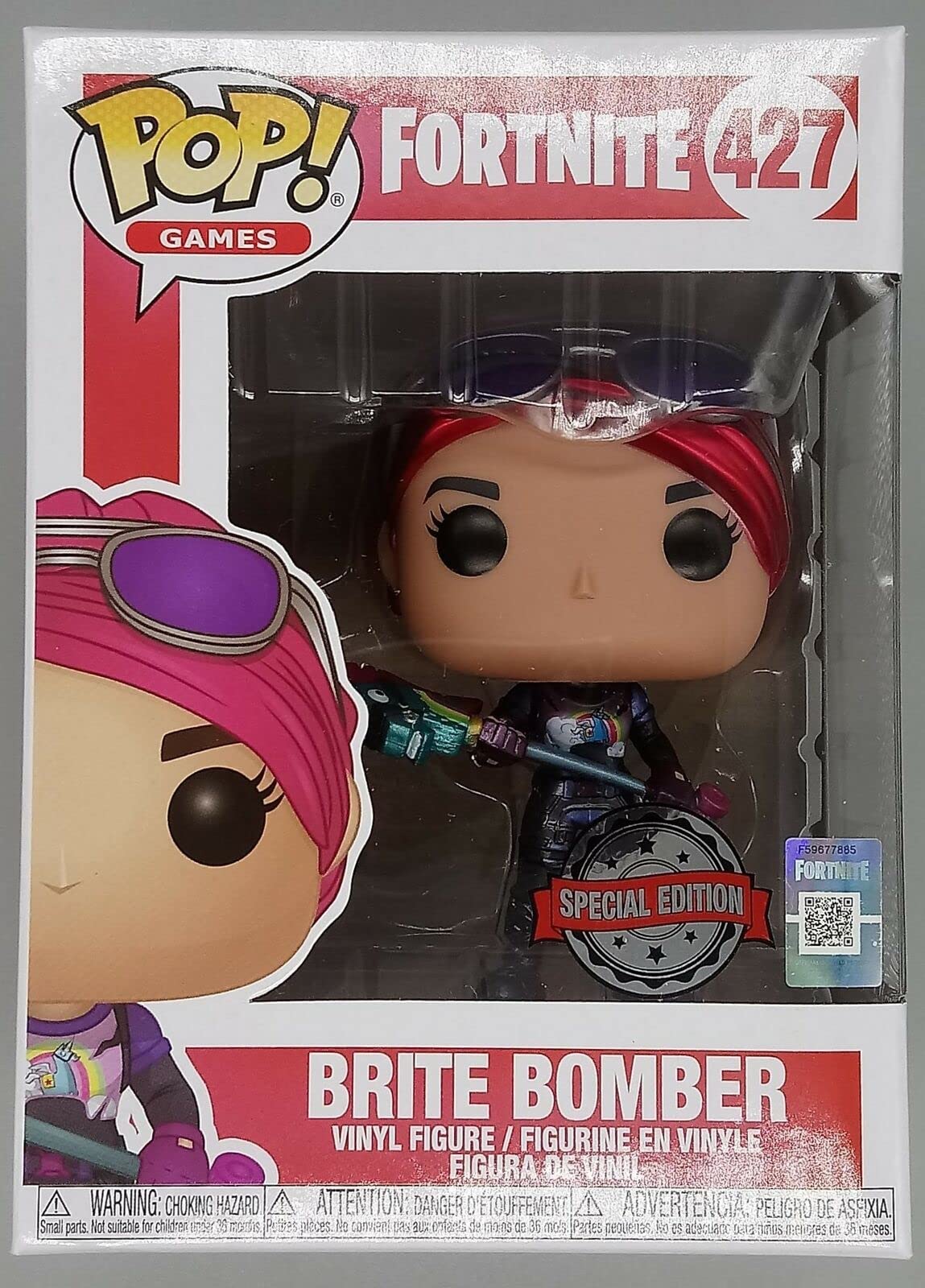 427 Brite Bomber - Metallic - Fortnite - Funko POP - Box Damaged