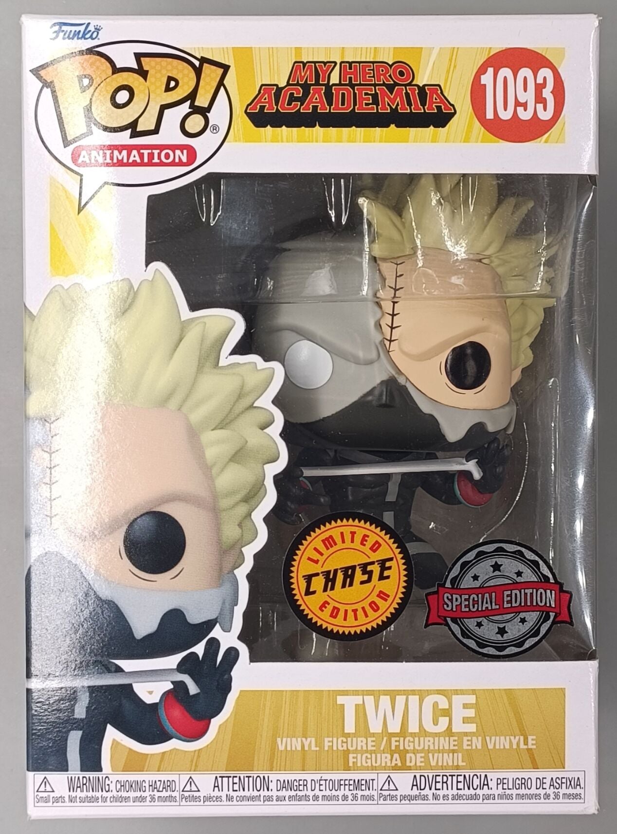 1093 Twice (Unmasked) Chase - My Hero Academia Funko POP