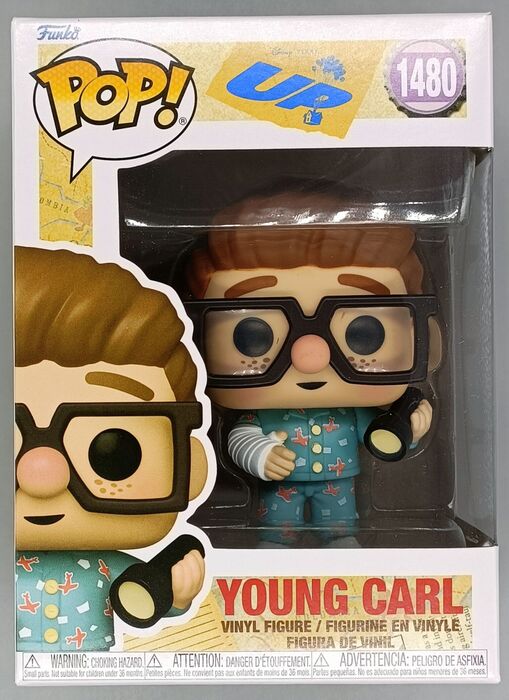 1480 Young Carl - Disney Pixar Up! 2 Funko POP Funko POP - Brand New
