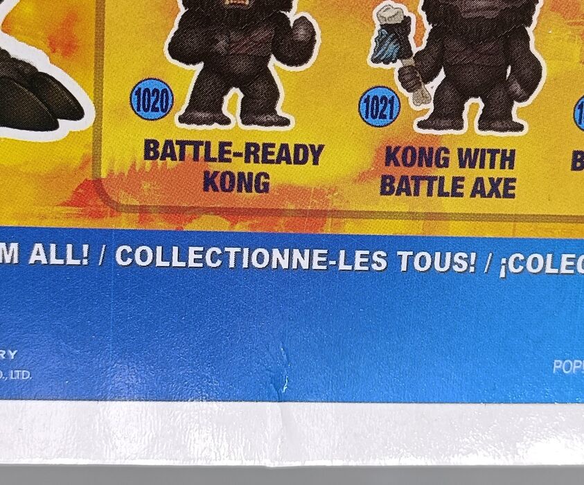 #1018 Heat Ray Godzilla - Godzilla vs Kong - Box Damaged Funko POP