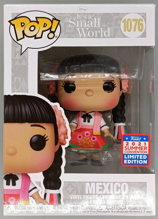 1076 Mexico - Disney Its a Small World - 2021 Con Funko POP