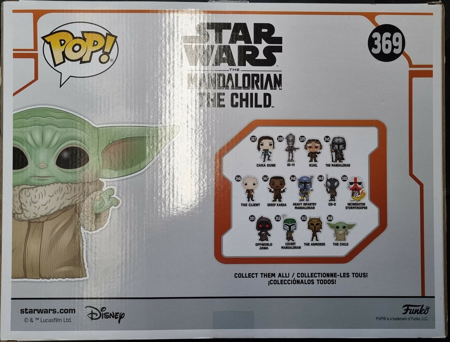 #369 The Child - 10 Inch - Star Wars The Mandalorian Funko POP
