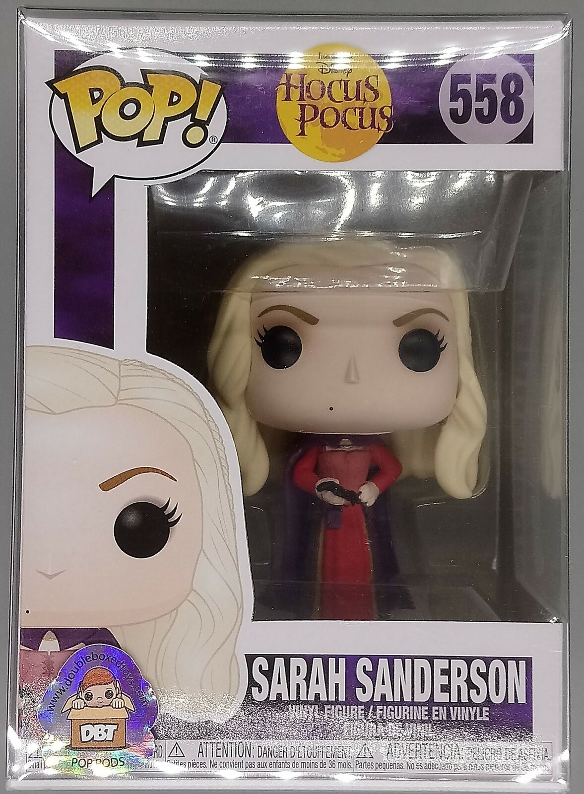 558 Sarah Sanderson (w/ Spider) Disney Hocus Pocus Funko POP