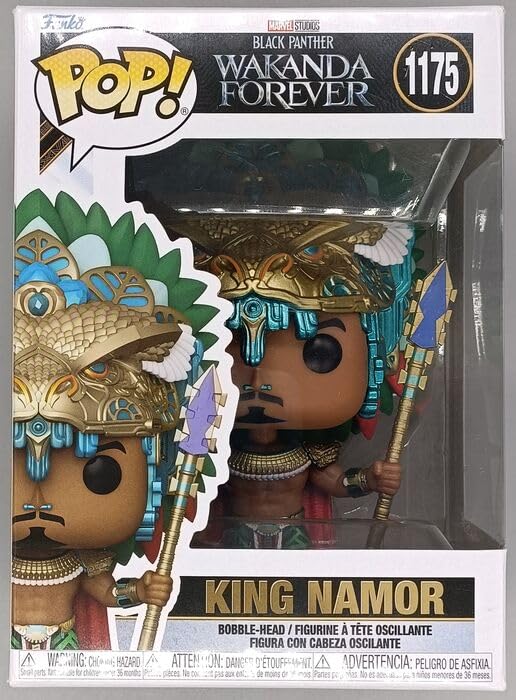 1175 King Namor - Marvel Wakanda Forever - Funko POP - Box Damaged