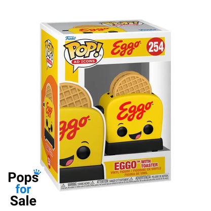 Kellogg's POP! Ad Icons Vinyl Figure Eggo w/ Toaster 9 cm