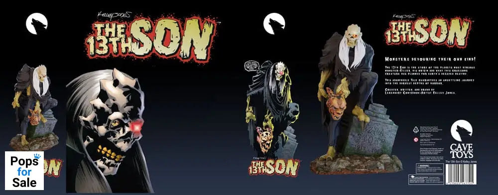 Kelly Jones  Statue 1/12 The 13th Son 16 cm