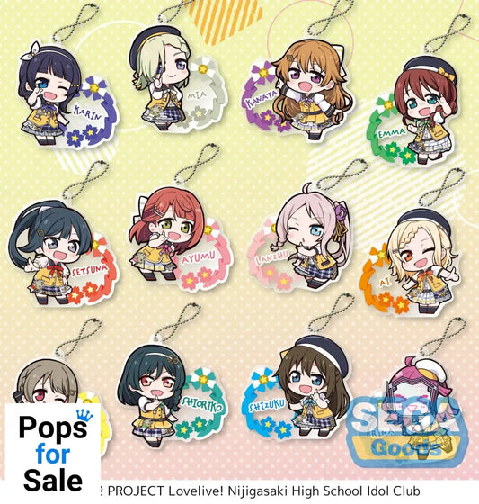 Keychain Acrylic L!L!L! - Nijigasaki High School Idol Club Vinyl Figure