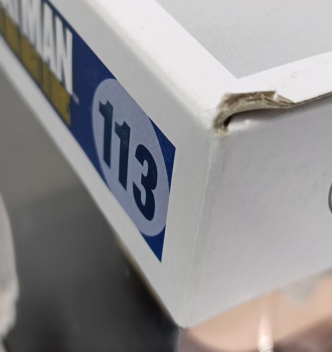 #113 Armored Batman (Unmasked) DC Dark Knight Returns Box Damaged Funko POP