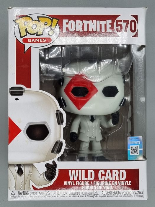 #570 Wild Card - Fortnite - Box Damaged Funko POP